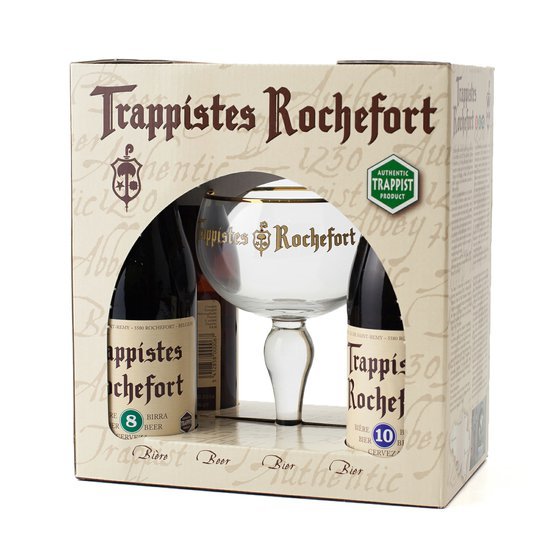 Rochefort Dárková sada 4x 0,33 L + sklenice