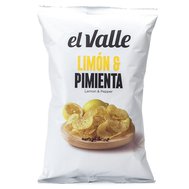El-Valle Bramborové chipsy citron a pepř