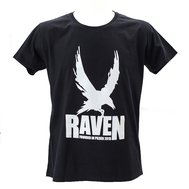 Raven pánské triko - Černá/L