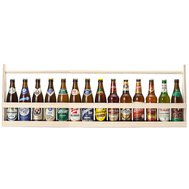 Beershop Metr piv ve dřevěném nosiči